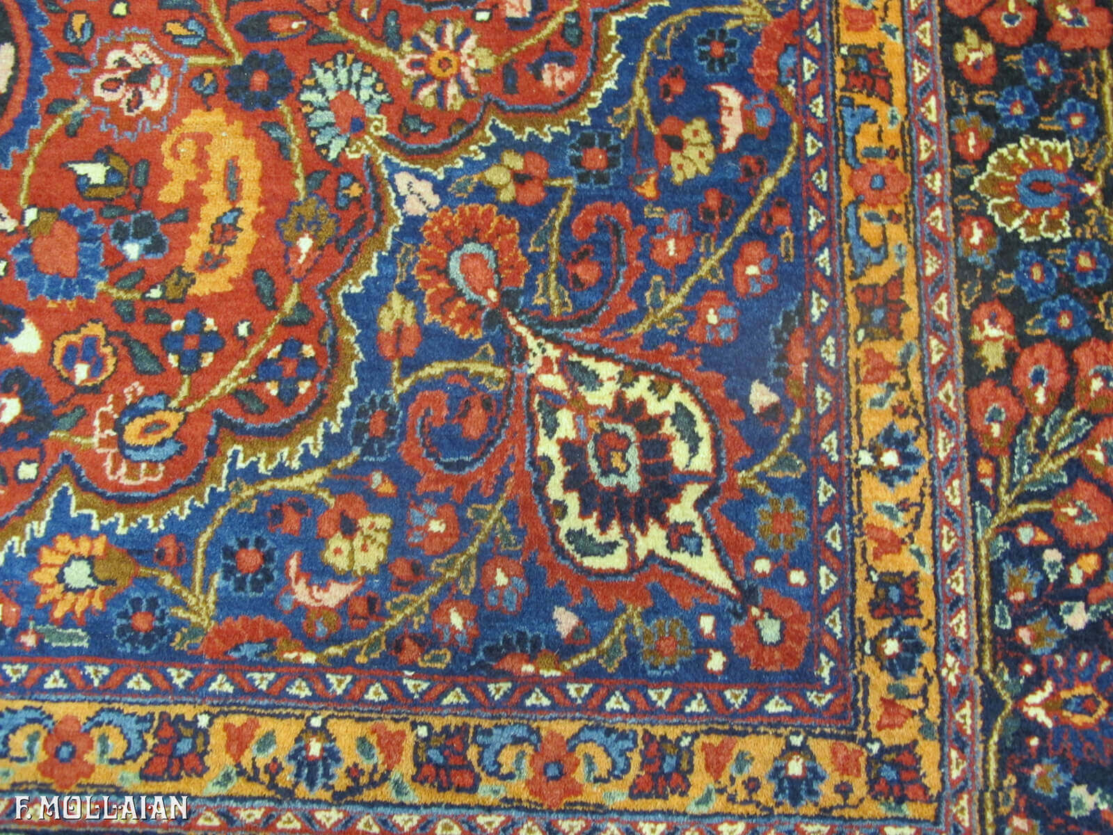Antique Persian Dorokhsh Rug n°:43102579